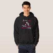 Nur ein Mädchen, das Barrel Racing Liebe Hoodie (Vorne ganz)