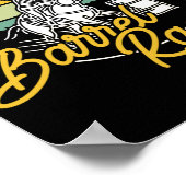 Nur ein Mädchen, das Barrel Racing Reitsport Liebe Poster (Ecke)