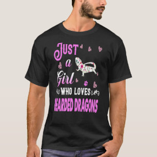 Nur ein Mädchen, das bärtige Drachen Liebe1 T-Shirt