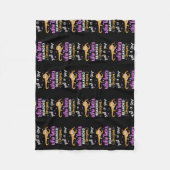 Nur ein Mädchen, das bärtige Drachen Liebe Fleecedecke (Vorderseite)