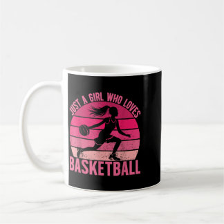 Nur ein Mädchen, das Baseball liebt, lustige Mädch Kaffeetasse