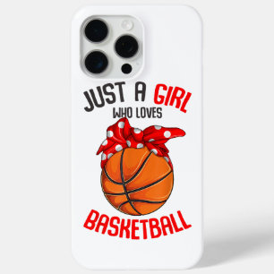 Nur ein Mädchen, das Basketball Girl Lieben Case-Mate iPhone Hülle