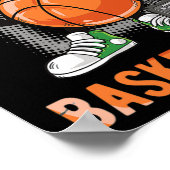 Nur ein Mädchen, das Basketball Liebe 1 Poster (Ecke)