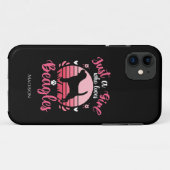 Nur ein Mädchen, das Beagles Lieben Case-Mate iPhone Hülle (Rückseite (Horizontal))
