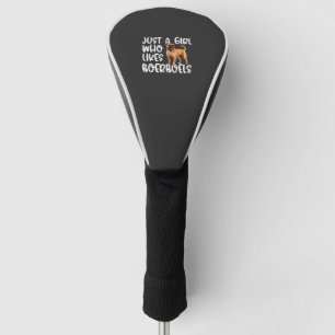 Nur ein Mädchen, das Boerboels Classic T-Shirt lie Golf Headcover