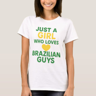 Nur ein Mädchen, das brasilianische Typ Liebe - Sp T-Shirt