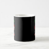 Nur ein Mädchen, das Candy Cane Weihnachts-Funny X Kaffeetasse (Mittel)