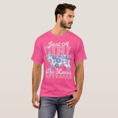 Nur ein Mädchen, das Capybara Lieben T-Shirt (Vorne ganz)