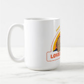 Nur ein Mädchen, das Capybaras Lieben Kaffeetasse (Links)