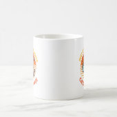 Nur ein Mädchen, das Cats & Coffee Liebe Kaffeetasse (Mittel)