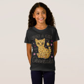 Nur ein Mädchen, das Cheetahs Liebe T-Shirt (Vorne ganz)