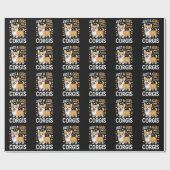 Nur ein Mädchen, das Corgis liebt Geschenkpapier (Flach)