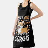 Nur ein Mädchen, das Corgis liebt Schürze (InSitu)