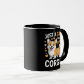 Nur ein Mädchen, das Corgis liebt Tasse (VorderseiteRechts)