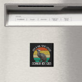 Nur ein Mädchen, das Cornish Rex Katzen liebt Magnet (In Situ (Geschirrspüler))