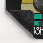 Nur ein Mädchen, das Cornish Rex Katzen liebt Mousepad (Ecke)