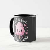 Nur ein Mädchen, das Cotton Candy Liebe Tasse (Vorderseite Links)