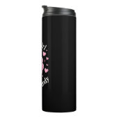Nur ein Mädchen, das Cotton Candy Liebe Thermosbecher (Nach rechts gedreht)
