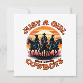 Nur ein Mädchen, das Cowboys Liebe (Rückseite)
