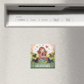 Nur Ein Mädchen Das Dachshunde Liebt Magnet (In Situ (Geschirrspüler))