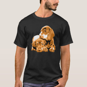 Nur ein Mädchen das Dachshunds Dachshund Hunde lie T-Shirt