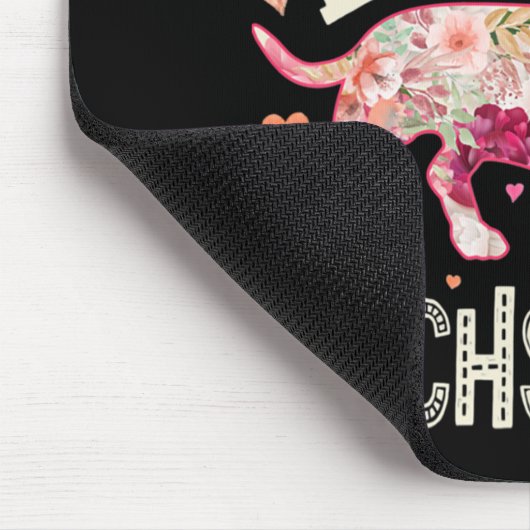 Nur ein Mädchen, das Dackeln Lieben Hund Mousepad (Ecke)