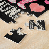 Nur ein Mädchen, das Dackeln Lieben Hund Puzzle (Seite)