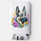 Nur ein Mädchen, das deutsche Hirten Liebe Selters Dosenkühler (Vorderseite)