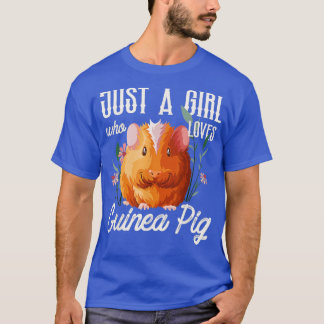 Nur ein Mädchen, das die Guinea Liebe - 1 T-Shirt