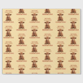 Nur ein Mädchen, das die Kühe der Highlands Liebe Geschenkpapier (Flach)