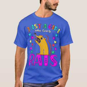 Nur ein Mädchen, das die Liebe der Schweine 3578 h T-Shirt