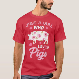 Nur ein Mädchen, das die Liebe schwingt 3457 T-Shirt