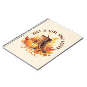 Nur ein Mädchen, das die Lieben fallen lässt - gem Notizblock (Linke Seite)