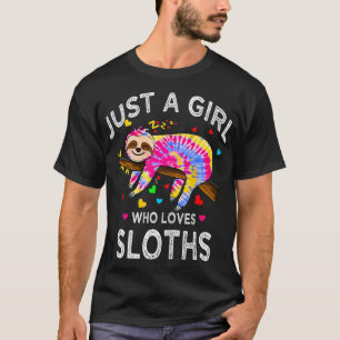 Nur ein Mädchen, das die Schluchten der gefärbte K T-Shirt
