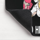 Nur ein Mädchen, das Dinge trifft Krankenpfleger B Mousepad (Ecke)