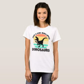 Nur ein Mädchen, das Dinosaurier T-Shirt (Vorne ganz)