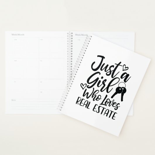 Nur ein Mädchen, das echte Anwesen-Planer Liebe Planer (Anzeige)