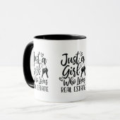 Nur ein Mädchen, das echte Anwesen Tasse Liebe (Vorderseite Links)