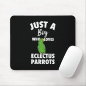 Nur ein Mädchen, das Eclectus Parrot Liebe Mousepad (Mit Mouse)