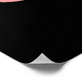 Nur ein Mädchen, das Eichhörnchen Liebe Poster (Ecke)