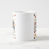 Nur ein Mädchen, das einen Fall Liebe Jumbo-Tasse (Vorderseite)