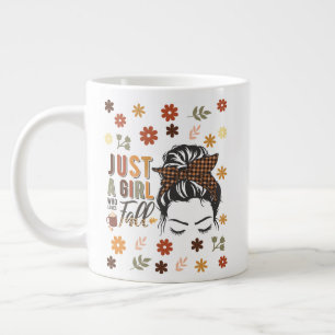 Nur ein Mädchen, das einen Fall Liebe Jumbo-Tasse
