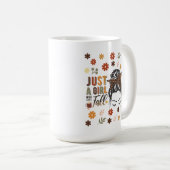 Nur ein Mädchen, das einen Fall Liebe Kaffeetasse (VorderseiteRechts)