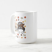 Nur ein Mädchen, das einen Fall Liebe Kaffeetasse (Vorderseite Links)