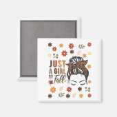 Nur ein Mädchen, das einen Fall Liebe Magnet (Vorderseite/Rückseite)