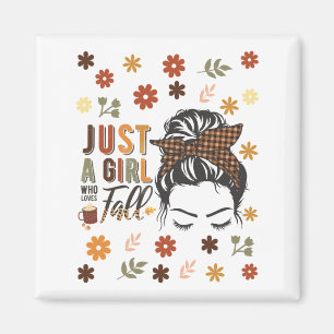 Nur ein Mädchen, das einen Fall Liebe Magnet