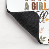 Nur ein Mädchen, das einen Fall Liebe Mousepad (Ecke)