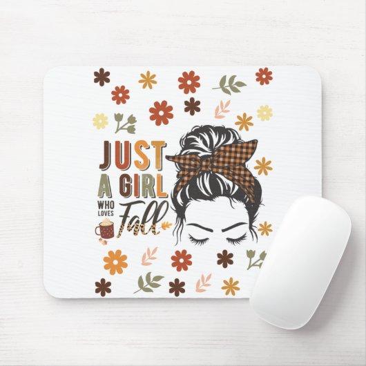 Nur ein Mädchen, das einen Fall Liebe Mousepad (Mit Mouse)
