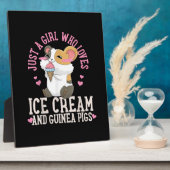 Nur ein Mädchen, das Eis und Guinea Liebe Fotoplatte (Seite)