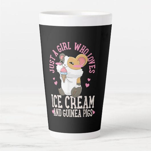 Nur ein Mädchen, das Eis und Guinea  Milchtasse (Vorderseite)